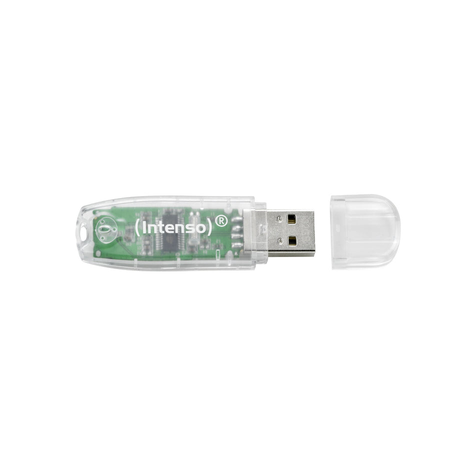 Intenso Rainbow Line USB flash drive 32 GB USB Type-A 2.0 Transparent