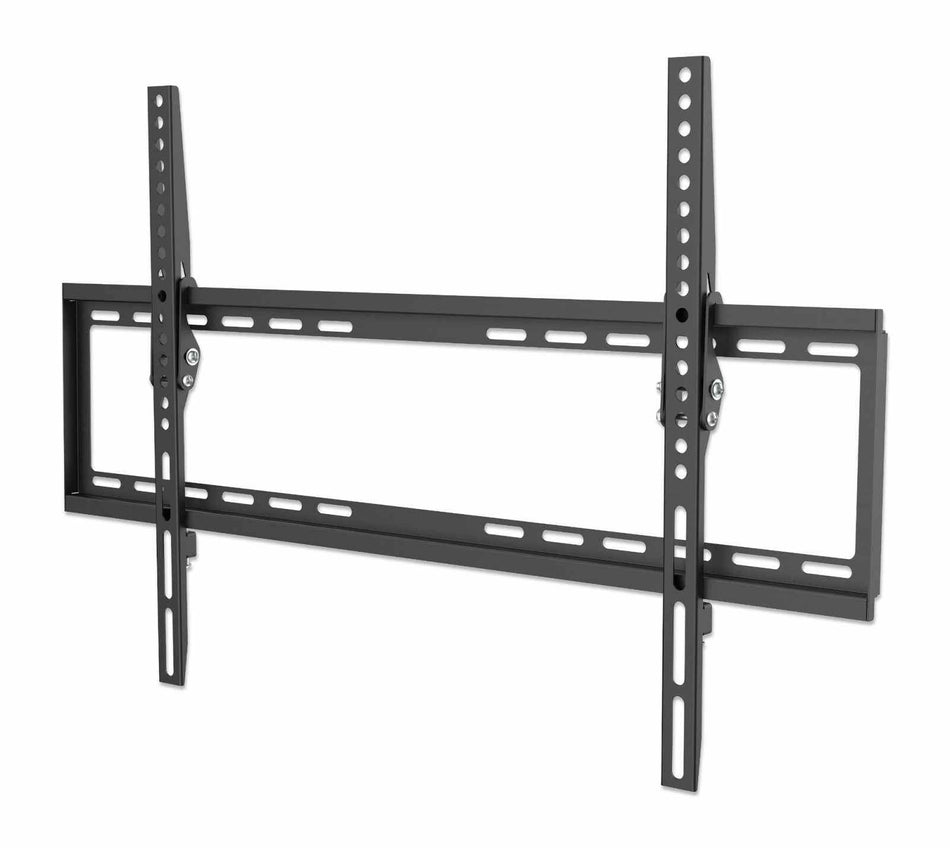 Manhattan TV & Monitor Mount, Wall, Tilt, 1 screen, Screen Sizes: 37-65", Black, VESA 200x200 to 600x400mm, Max 35kg, LFD, Lifetime Warranty