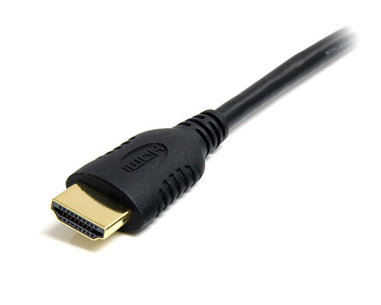 StarTech.com 50cm Mini HDMI to HDMI Cable with Ethernet - 4K 30Hz High Speed Mini HDMI to HDMI Adapter Cable - Mini HDMI Type-C Device to HDMI Monitor/Display - Durable Video Converter Cord