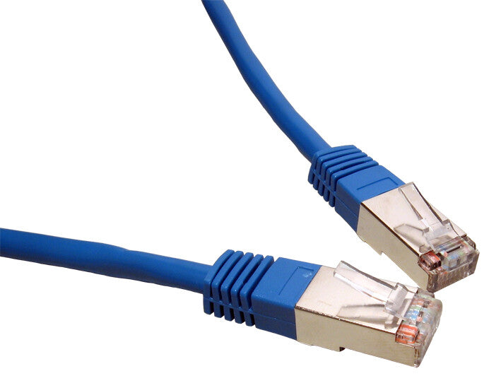 Cables Direct Cat5e, 1m networking cable Blue