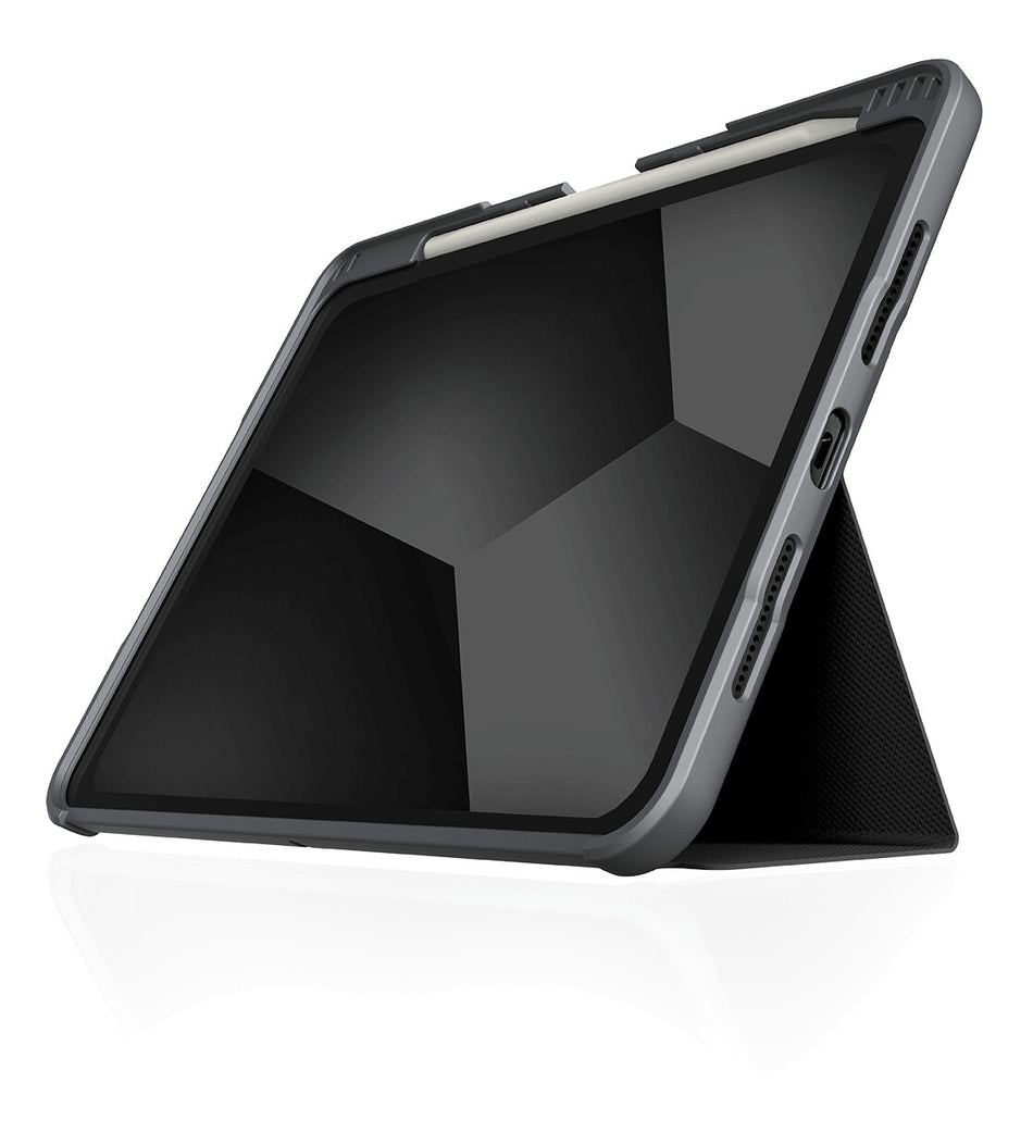 STM Dux Plus 33 cm (13") Folio Black, Transparent