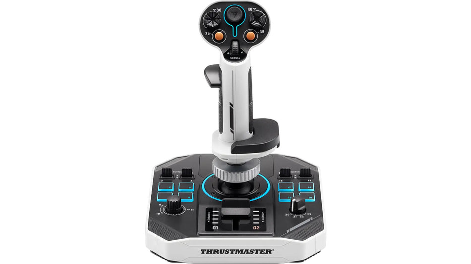 Thrustmaster Sol-R 1 Black, White USB Flightstick Analogue / Digital PC