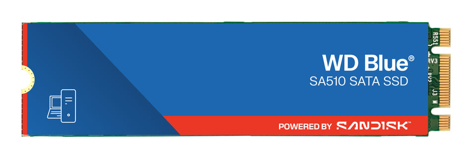 SanDisk Blue WD ™ SA510 SATA SSD M.2 2280 POWERED BY 1 TB