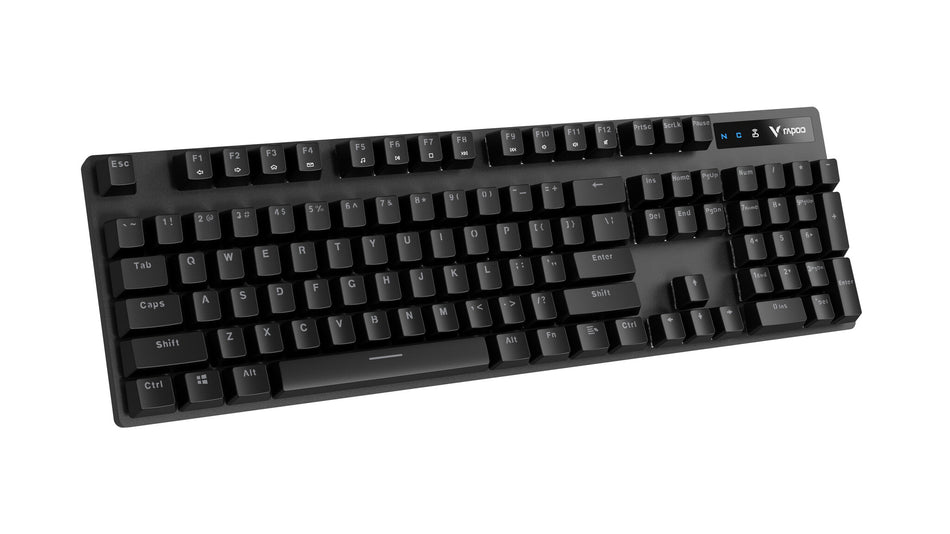 Rapoo V500PRO 2.4 keyboard Gaming USB + Bluetooth QWERTY Black