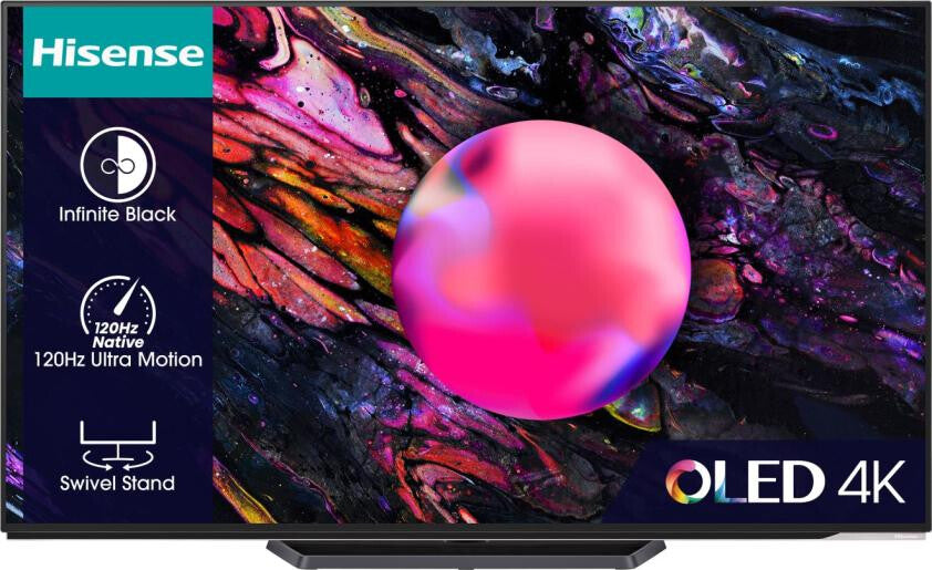 Hisense 65A85NTUK TV 165.1 cm (65") 4K Ultra HD Smart TV Wi-Fi Black, Grey 150 cd/m²