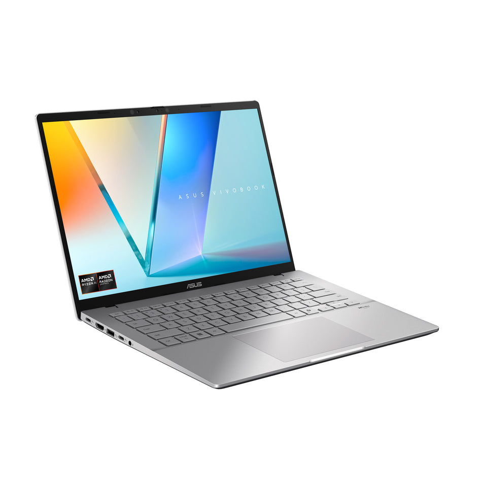 ASUS Vivobook S 14 M3407HA-LY014W AMD Ryzen™ 7 8845HS Laptop 35.6 cm (14") WUXGA 16 GB DDR5-SDRAM 1 TB SSD Wi-Fi 6 (802.11ax) Windows 11 Home Silver