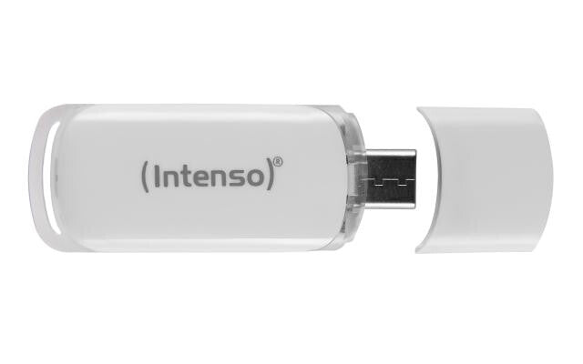 Intenso Flash Line USB flash drive 64 GB USB Type-C 3.2 Gen 1 (3.1 Gen 1) White