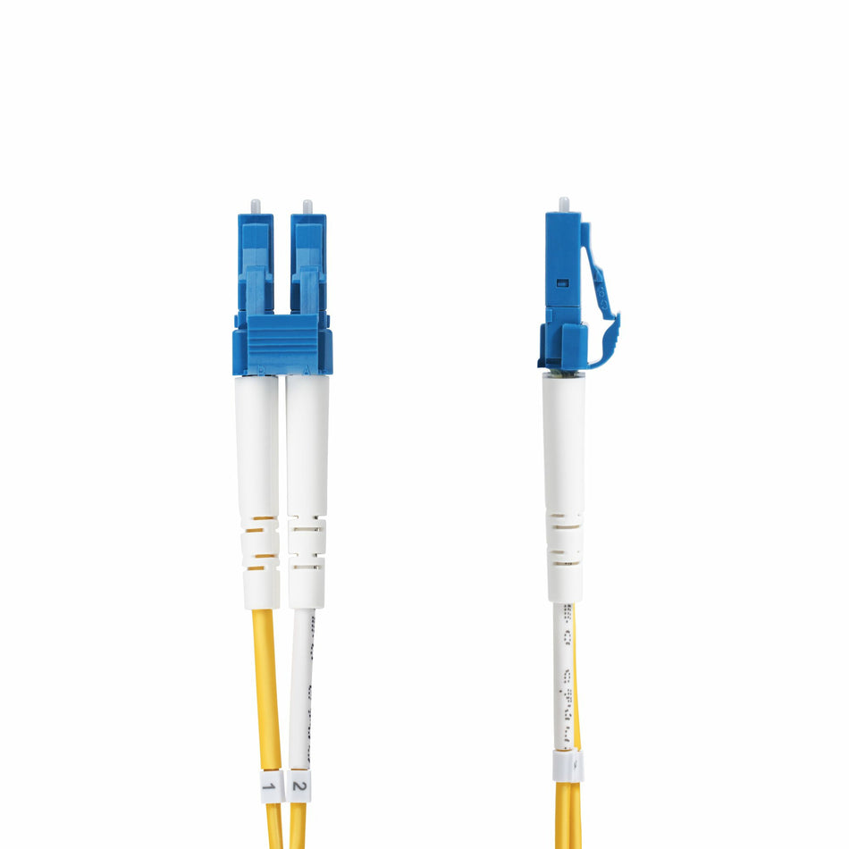 StarTech.com 10m (32.8ft) LC to LC (UPC) OS2 Single Mode Duplex Fiber Optic Cable, 9/125µm, 100G, Bend Insensitive, Low Insertion Loss - LSZH Fiber Jumper Cord