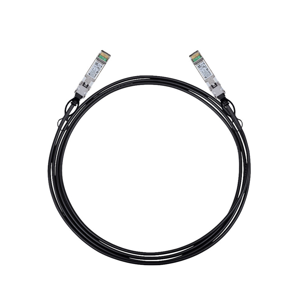 TP-Link Omada 3M Direct Attach SFP+ Cable for 10 Gigabit Connections