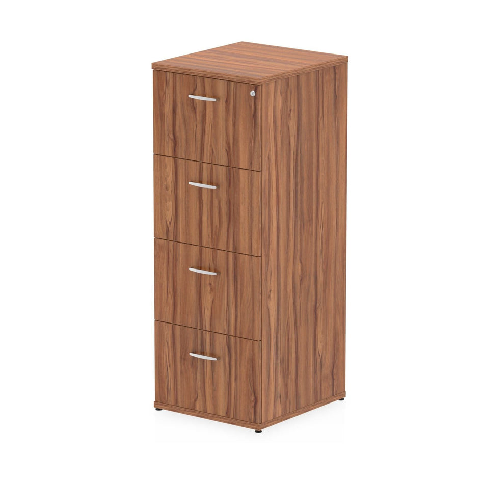 Dynamic I000134 filing cabinet Melamine Faced Chipboard (MFC) Walnut