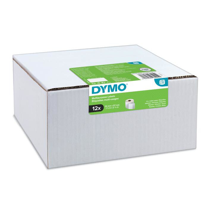 DYMO LW Value Pack - Multi-Purpose Labels - 32 x 57 mm - 12 Rolls - 2093095