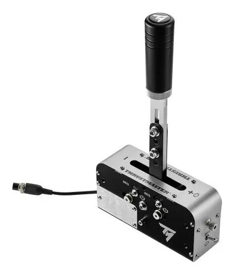 Thrustmaster 4060306 Gaming Controller Black, Silver USB Hand brake PC, PlayStation 4, PlayStation 5, Xbox One, Xbox One S, Xbox One X, Xbox Series S, Xbox Series X