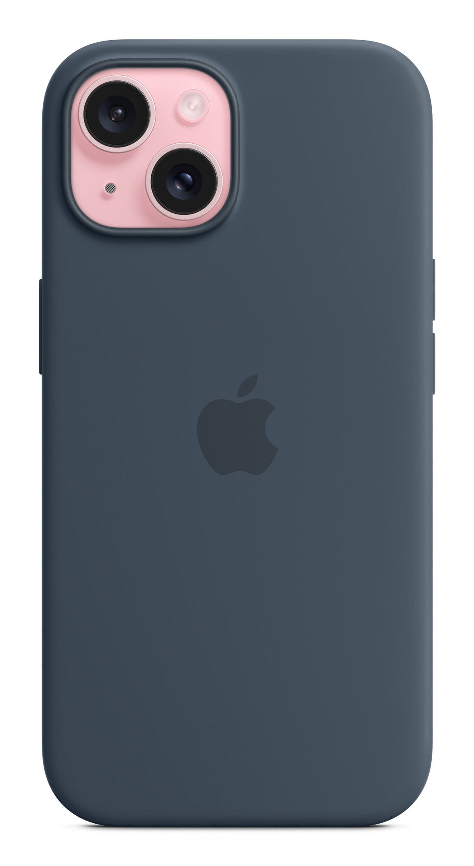 Apple iPhone 15 Silicone Case with MagSafe - Storm Blue