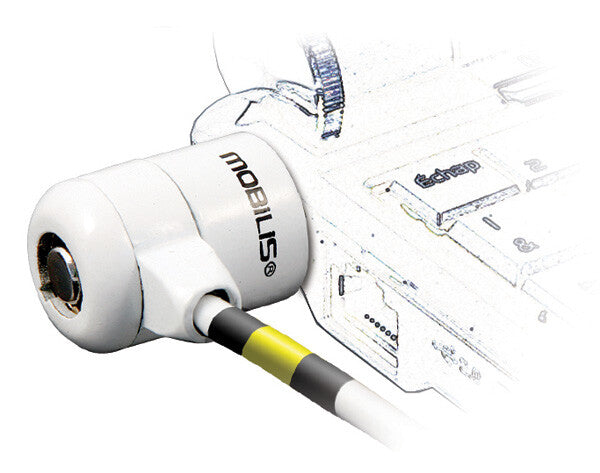 Mobilis Corporate security Cable T- lock with Key 1.8m 001111