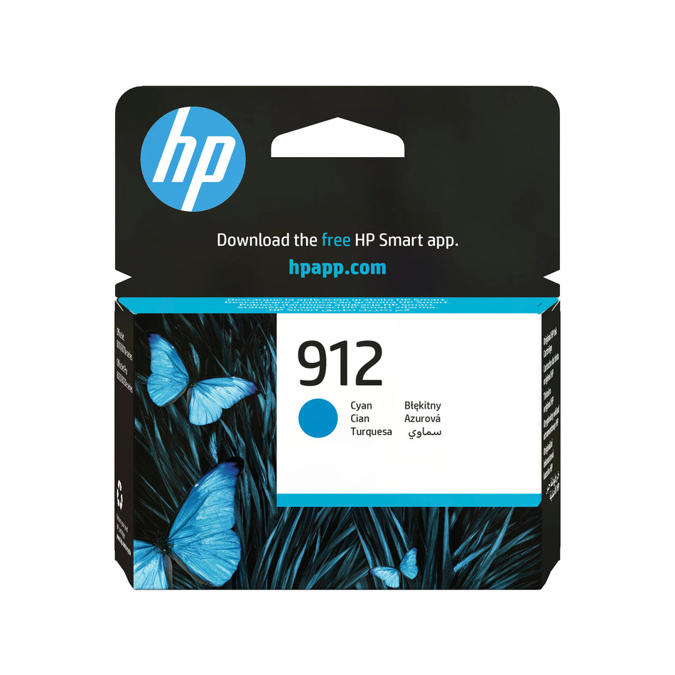 HP 912 Cyan Original Ink Cartridge