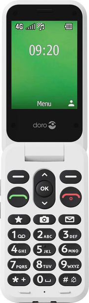 Doro Leva E22 7.11 cm (2.8") 127.8 g Red, White Feature phone
