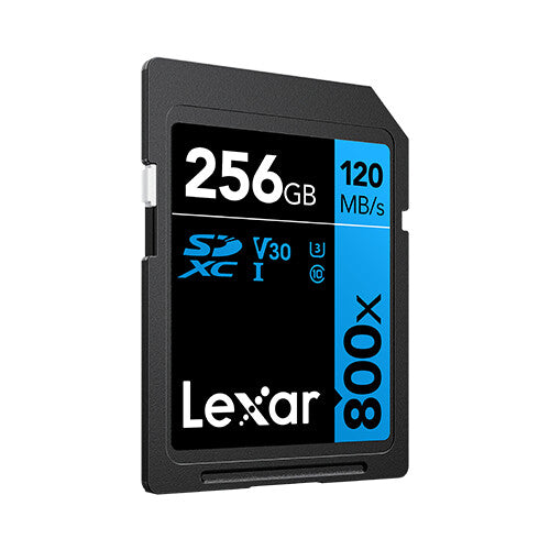 Lexar High-Performance 800x 256 GB SDXC UHS-I Class 10