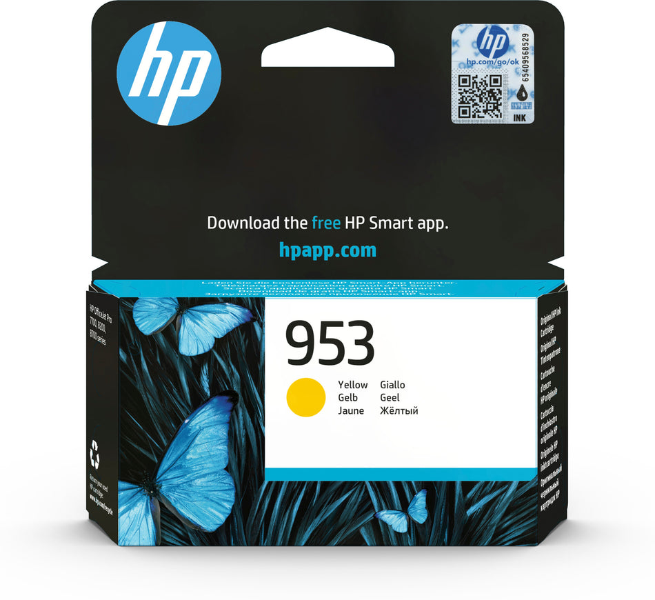 HP 953 Yellow Original Ink Cartridge