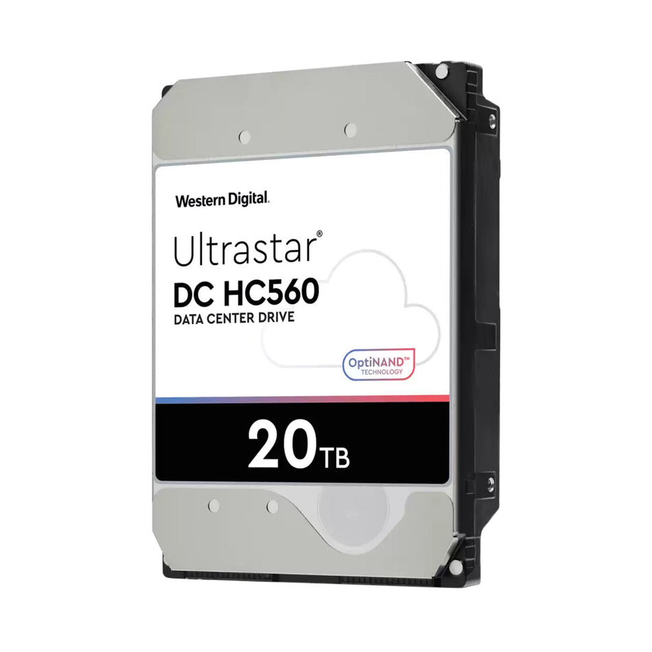 Western Digital Ultrastar DC HC560 internal hard drive 20 TB 7200 RPM 512 MB 3.5" Serial ATA