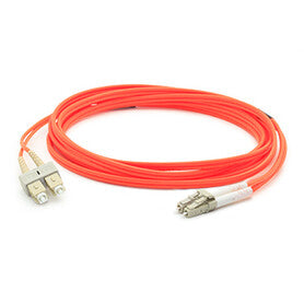 AddOn Networks 1m, LC - SC InfiniBand/fibre optic cable Orange