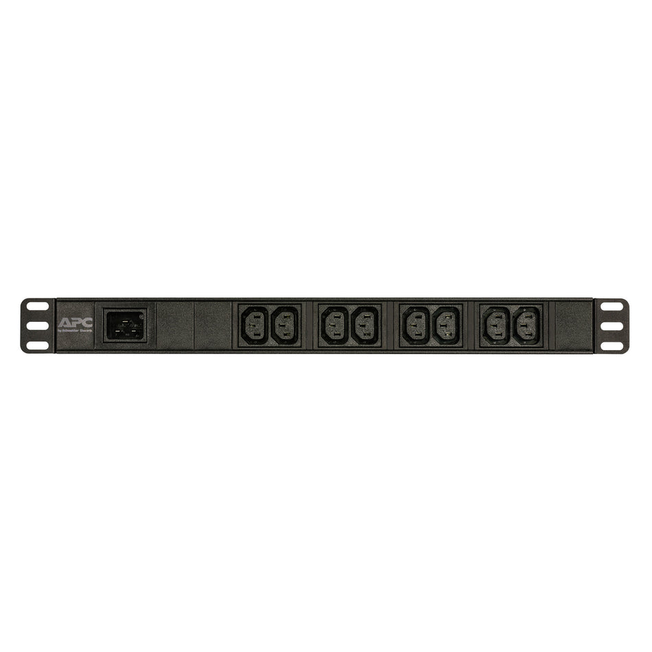 APC Easy Rack PDU, Basic, 1U, 1 Phase, 3.7kW, 230V, 16A, 8 x C13 outlets, IEC60320 C20 inlet