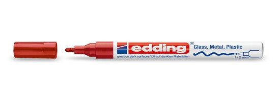 Edding 751 Red 10 pc(s)