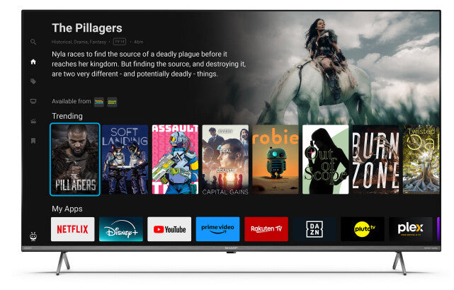 Sharp 4T-C43GM6245KS TV 109.2 cm (43") 4K Ultra HD Smart TV Wi-Fi Black