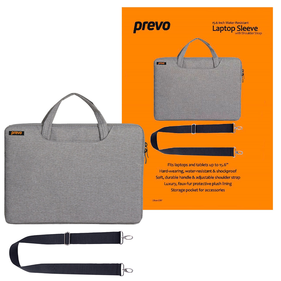 PREVO LB001 39.6 cm (15.6") Sleeve case Grey