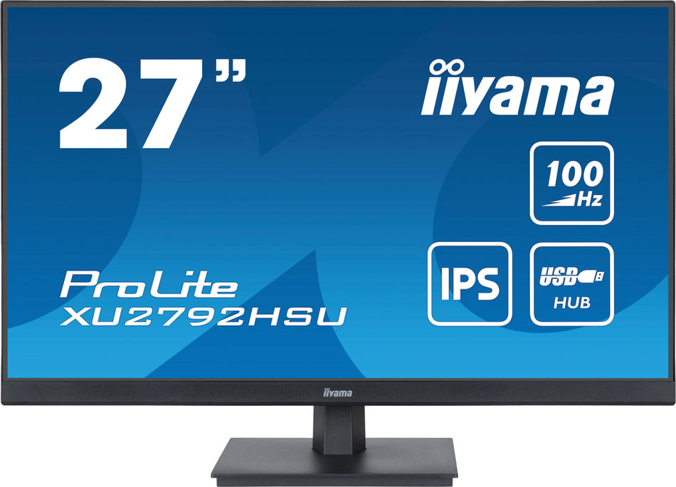 iiyama ProLite XU2792HSU-B6 computer monitor 68.6 cm (27") 1920 x 1080 pixels Full HD LED Black