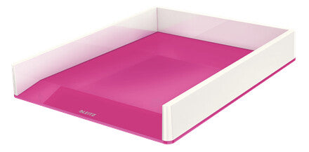 Leitz 53611023 desk tray/organizer Polystyrene Metallic, Pink