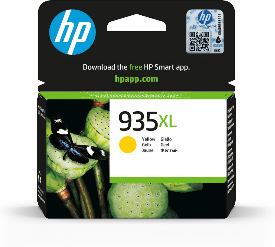 HP 935XL High Yield Yellow Original Ink Cartridge