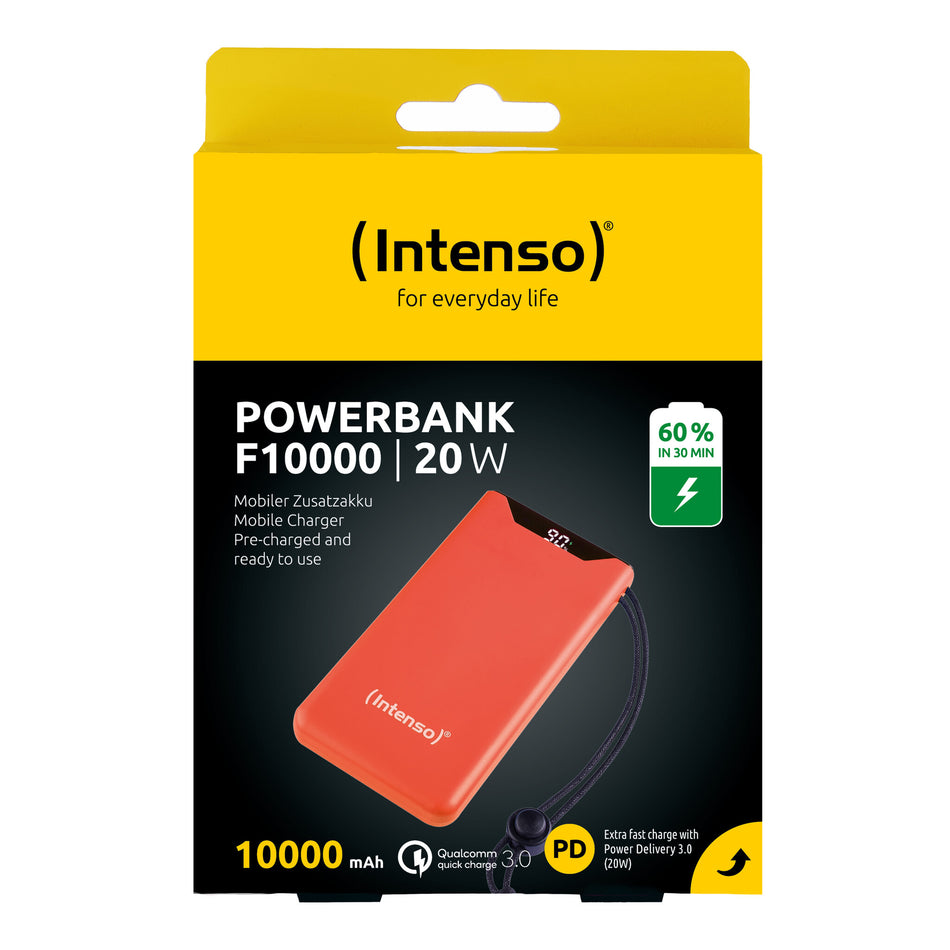 Intenso 7332038 power bank Lithium Polymer (LiPo) 10000 mAh Orange