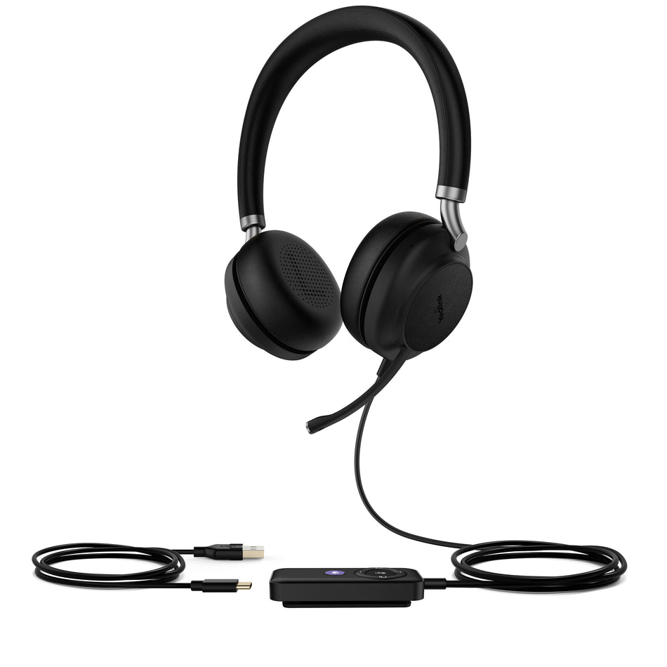 Yealink UH38 Dual Teams -BAT USB-A-USB Wired Headset