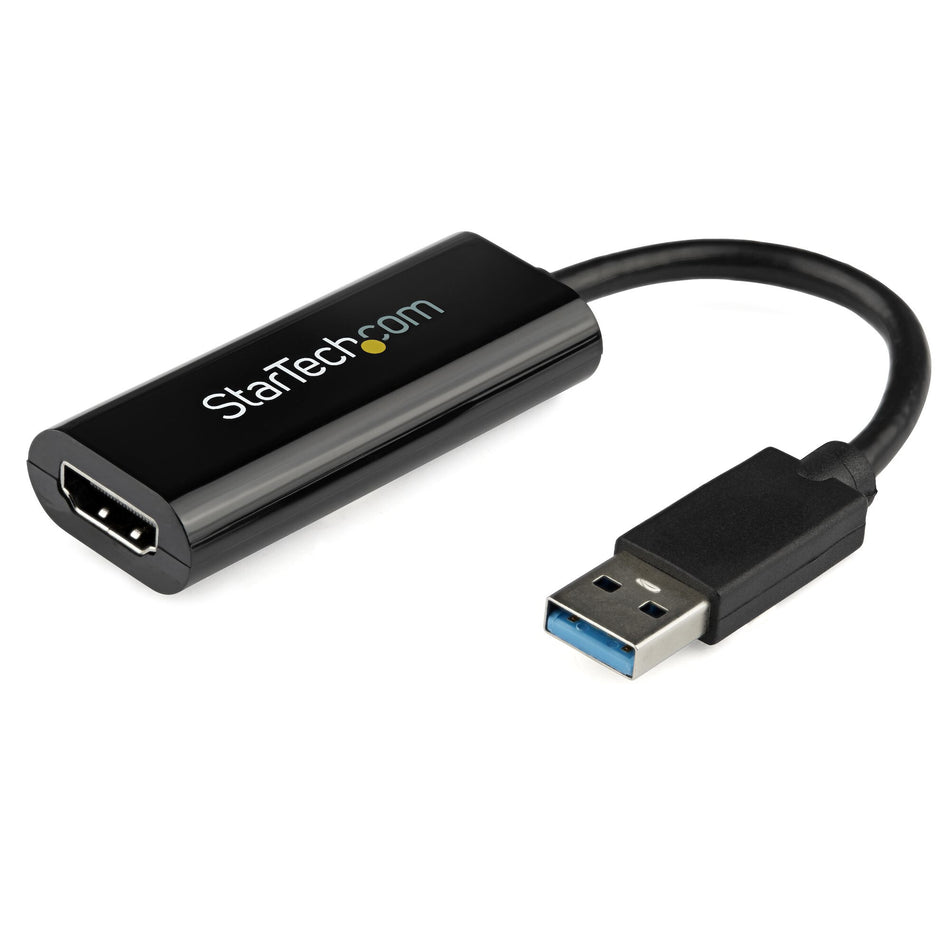 StarTech.com USB 3.0 to HDMI Adapter, USB to HDMI Monitor Converter for Windows, 1080P (no support for macOS/ChromeOS/Linux) - TAA