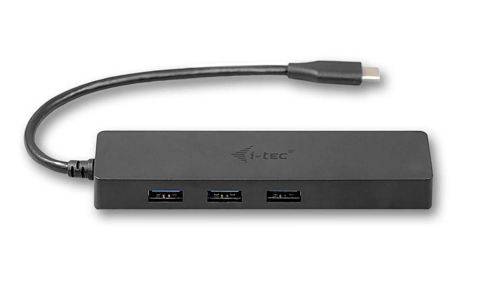 i-tec Advance USB-C Slim Passive HUB 3 Port + Gigabit Ethernet Adapter