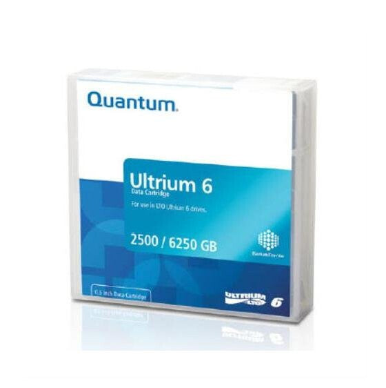 Quantum MR-L6MQN-01 backup storage media Blank data tape 2.5 TB LTO 1.26 cm