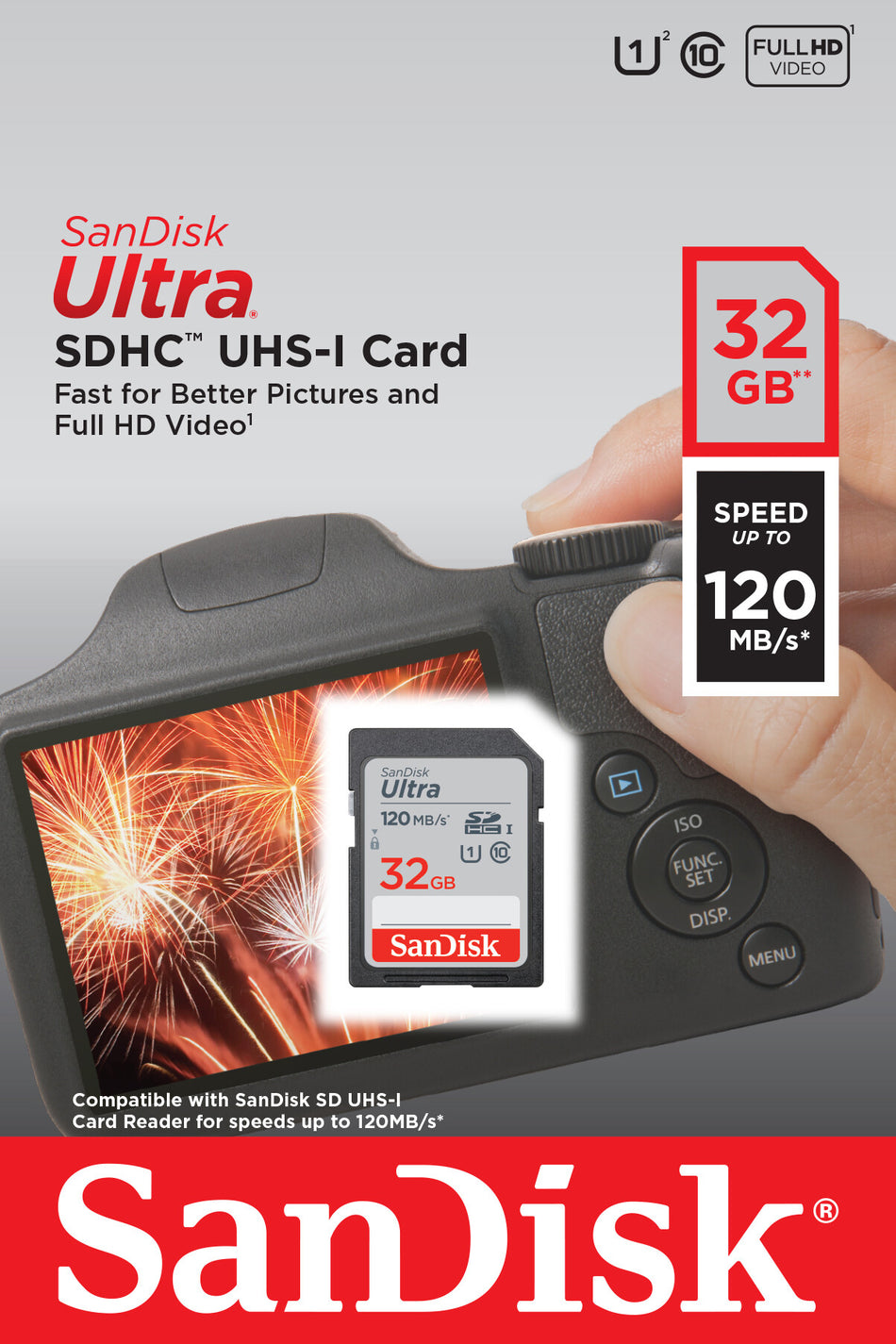 SanDisk Ultra 32 GB SDHC UHS-I Class 10