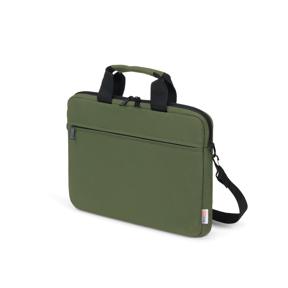 BASE XX D31959 laptop case 35.8 cm (14.1") Messenger case Green, Olive