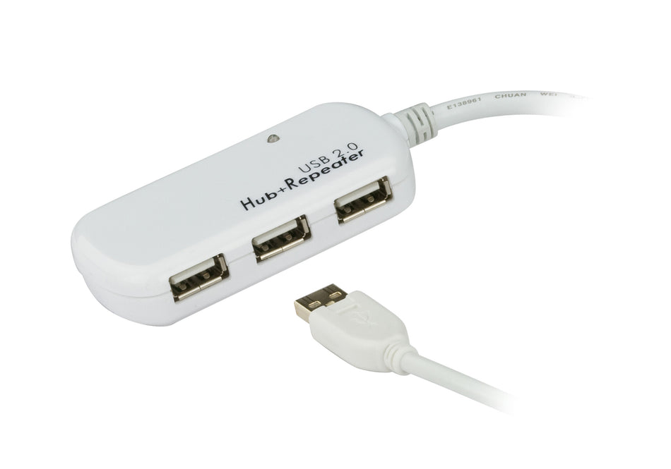 ATEN 4-Port USB 2.0 Extender Hub 60m