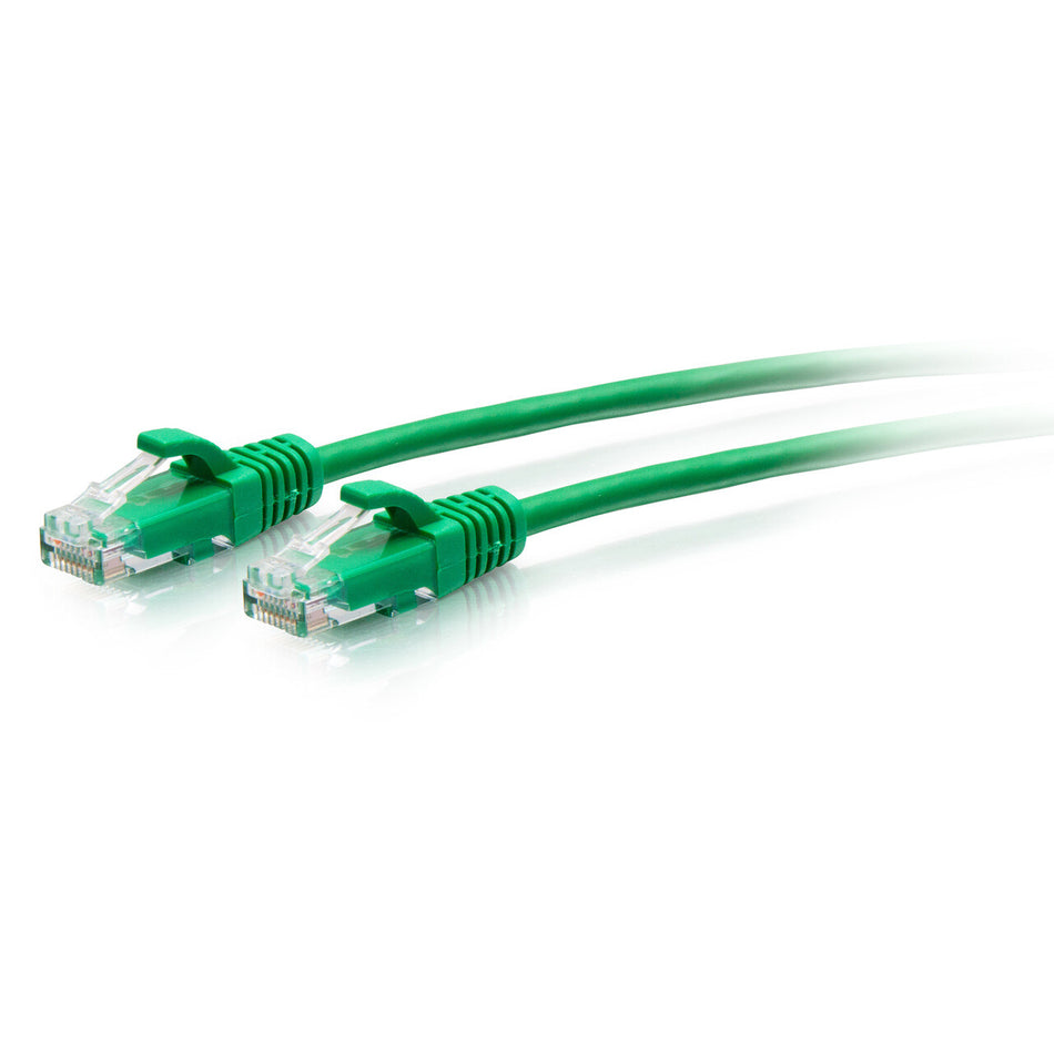 C2G 2.1m Cat6a Snagless Unshielded (UTP) Slim Ethernet Patch Cable - Green