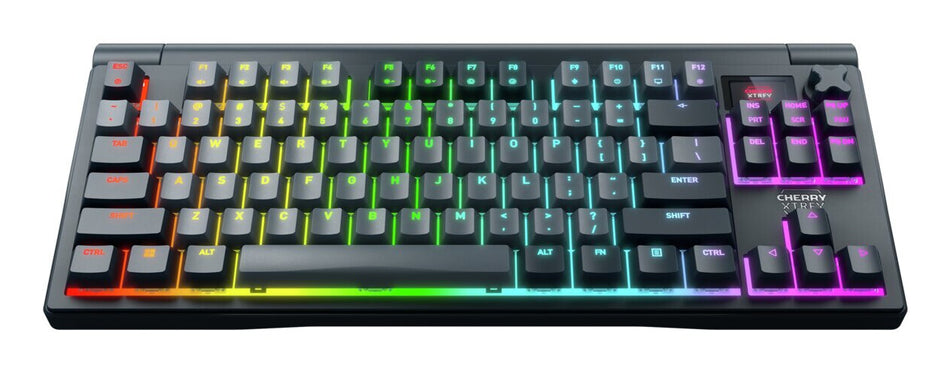 CHERRY XTRFY MX 8.3 TKL Wireless keyboard Gaming USB + RF Wireless + Bluetooth QWERTY UK English Grey