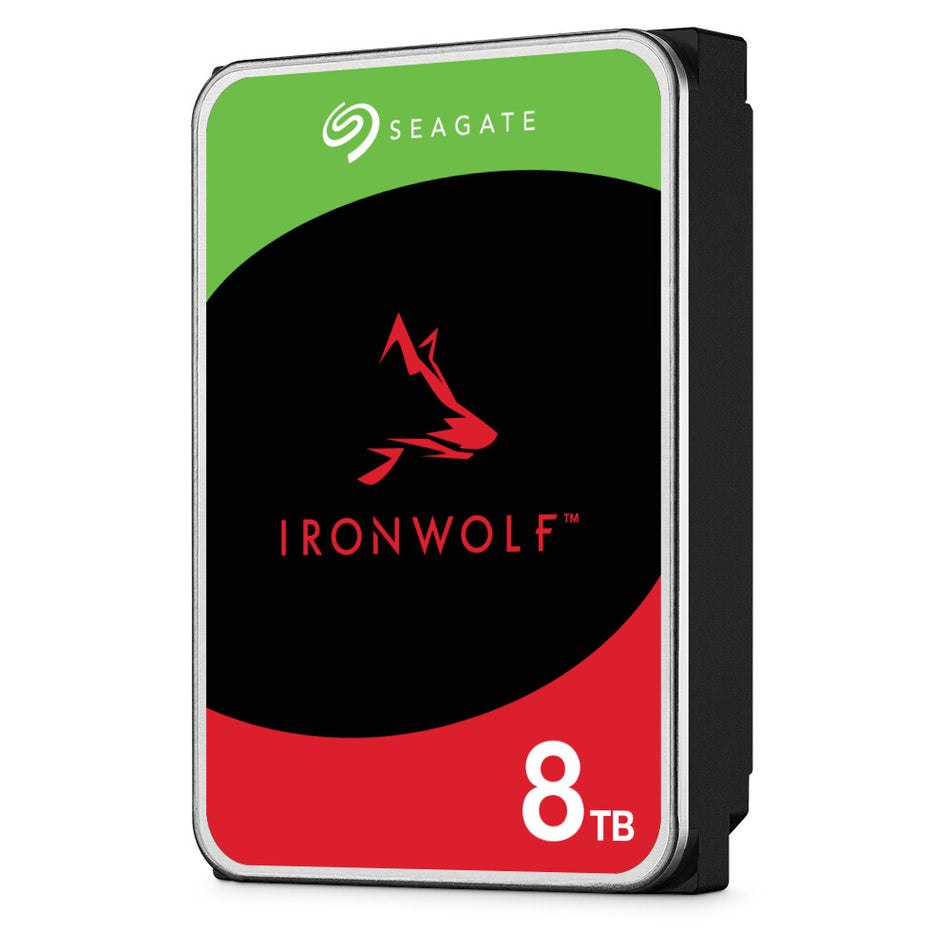 Seagate IronWolf ST8000VN002 4 PACK internal hard drive 8 TB 5400 RPM 256 MB 3.5" Serial ATA III