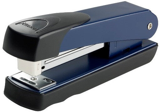 Rexel Meteor Half Strip Stapler Blue