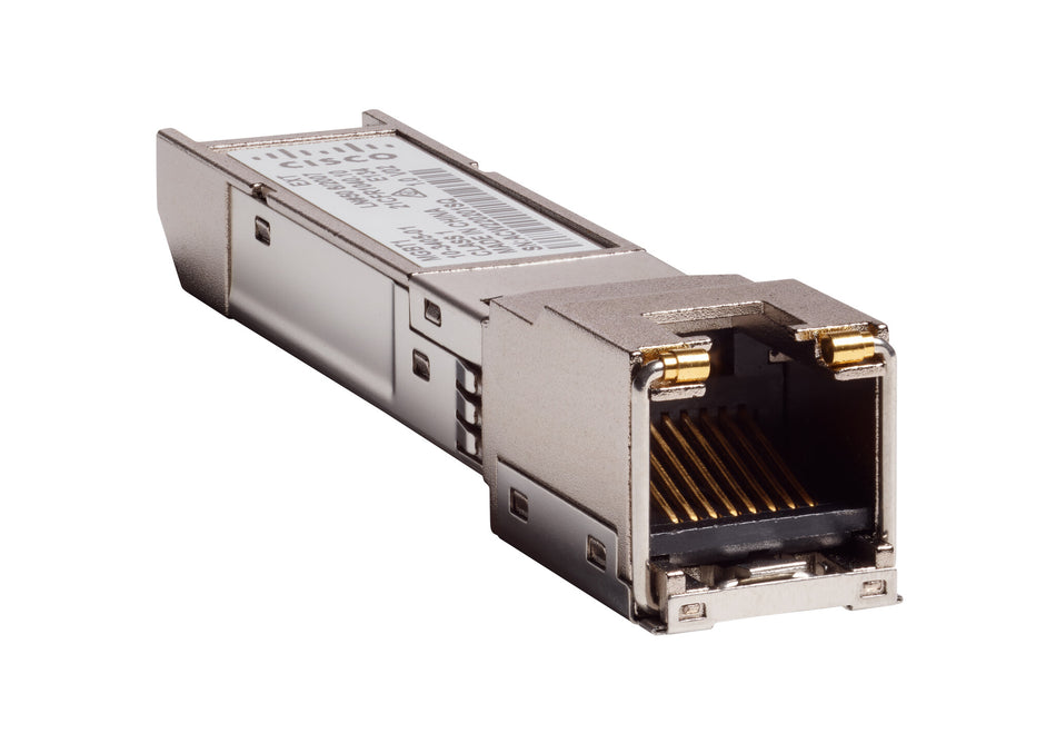 Cisco MGBT1 SFP Transceiver | Gigabit Ethernet (GbE) 1000BASE-T Mini-GBIC (MGBT1)