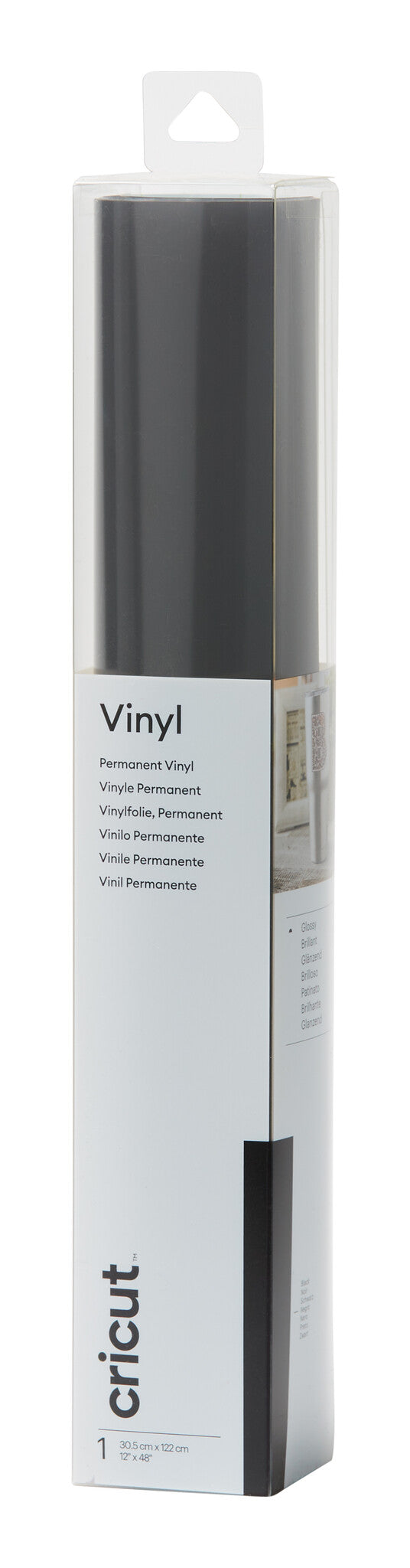 Cricut Permanent Vinyl Black (Non-Smart) 3 Pack