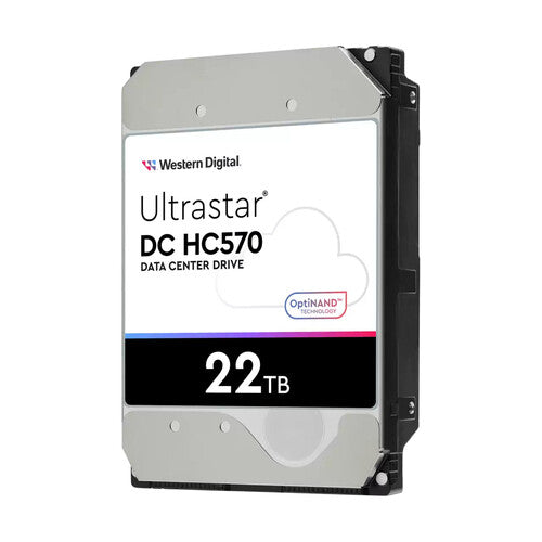 Western Digital Ultrastar DH HC570 internal hard drive 22 TB 7200 RPM 512 MB 3.5" SAS