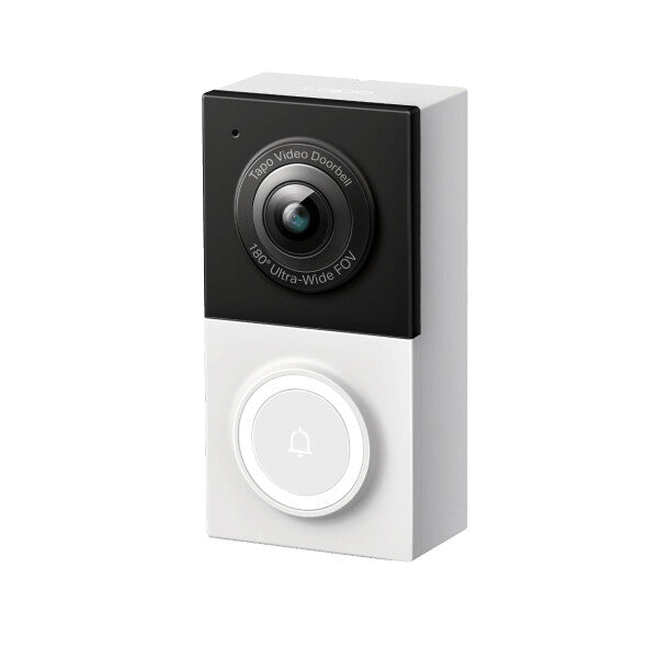 TP-Link Tapo Smart Wired Video Doorbell Black, White