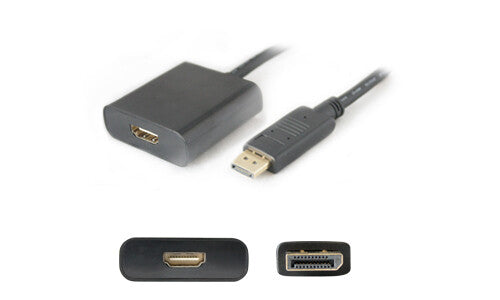 AddOn Networks DISPLAYPORT2HDMI video cable adapter DisplayPort HDMI Type A (Standard) Black