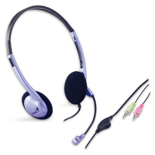 Genius Computer Technology HS-02B Stereo Headset Wired Office/Call center