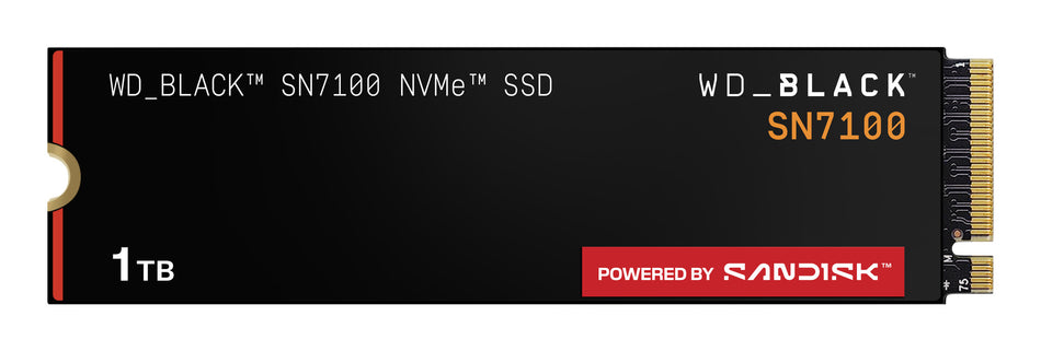 SanDisk Black WD_BLACK™ SN7100 NVMe™ SSD POWERED BY 1 TB